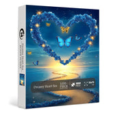 Dreamy Heart Sea Jigsaw Puzzle 1000 piezas